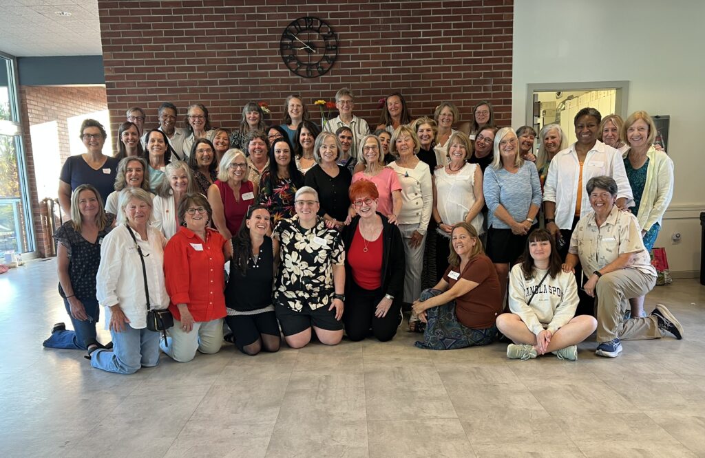 Group of women smiling